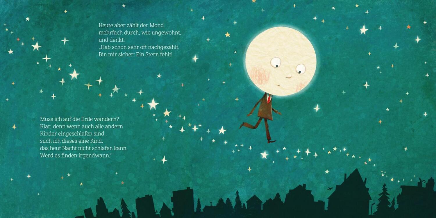 Bild: 9783551210081 | Wenn der Mond die Sterne zählt ... und dem Kind beim Schlafen hilft...