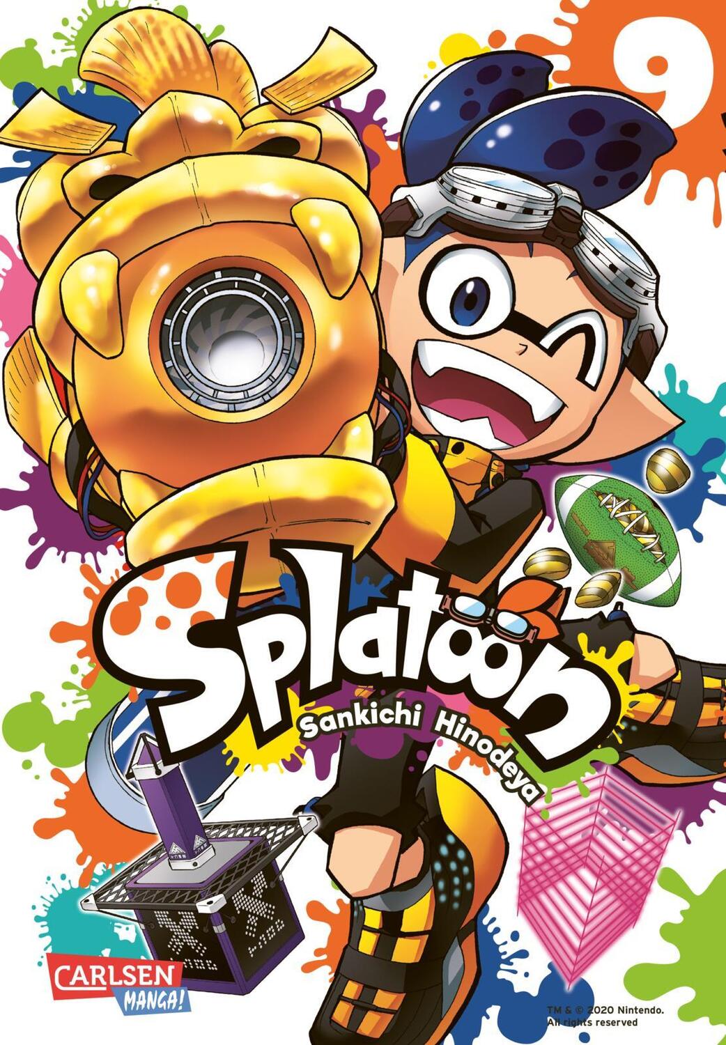 Cover: 9783551730282 | Splatoon 9 | Das Nintendo-Game als Manga! Ideal für Kinder und Gamer!