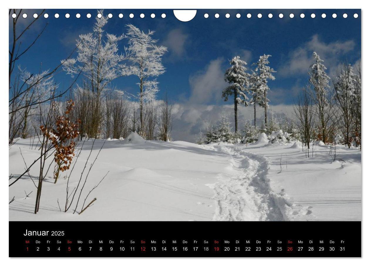 Bild: 9783435520114 | Zauberhafter Bayerischer Wald (Wandkalender 2025 DIN A4 quer),...