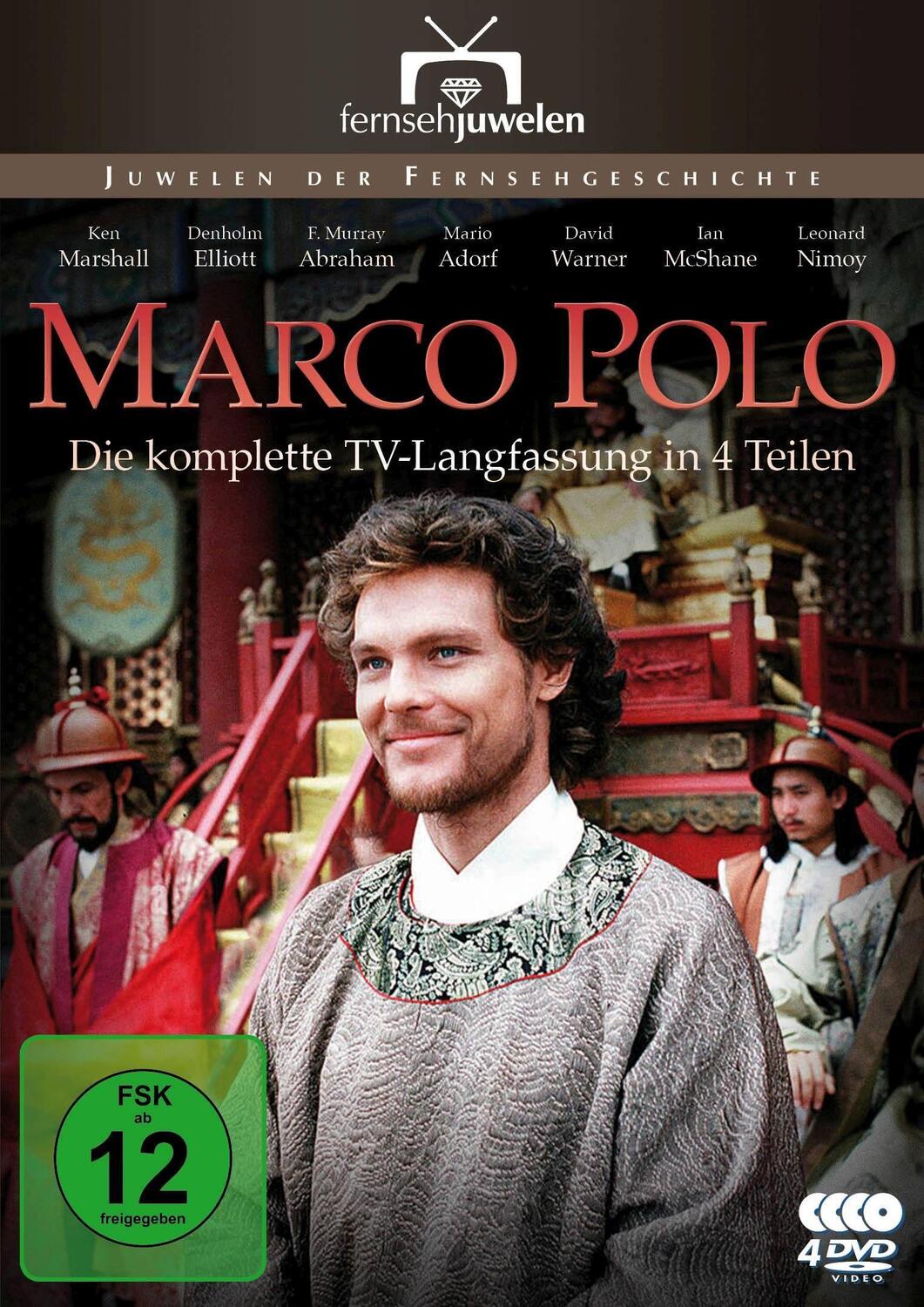 Cover: 4042564224764 | Marco Polo - Die komplette TV-Langfassung (4 DVDs) | DVD | 4 DVDs
