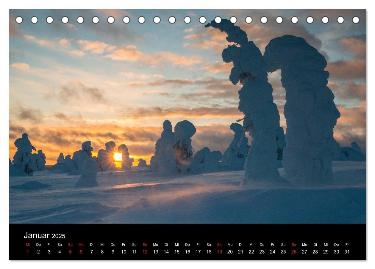 Bild: 9783435580248 | Skandinavien - Im Licht des Nordens (Tischkalender 2025 DIN A5...