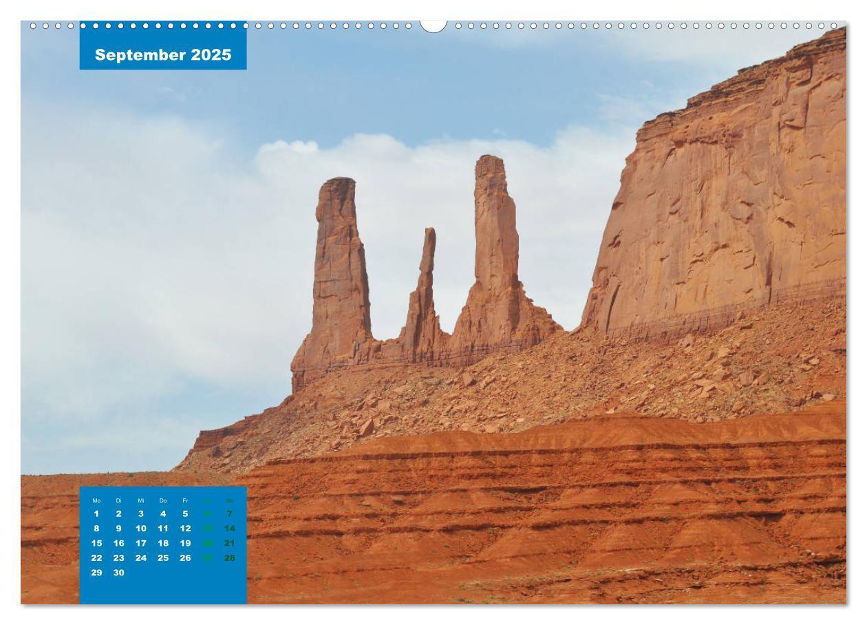 Bild: 9783435111138 | Erlebe mit mir das gewaltige Monument Valley (Wandkalender 2025 DIN...