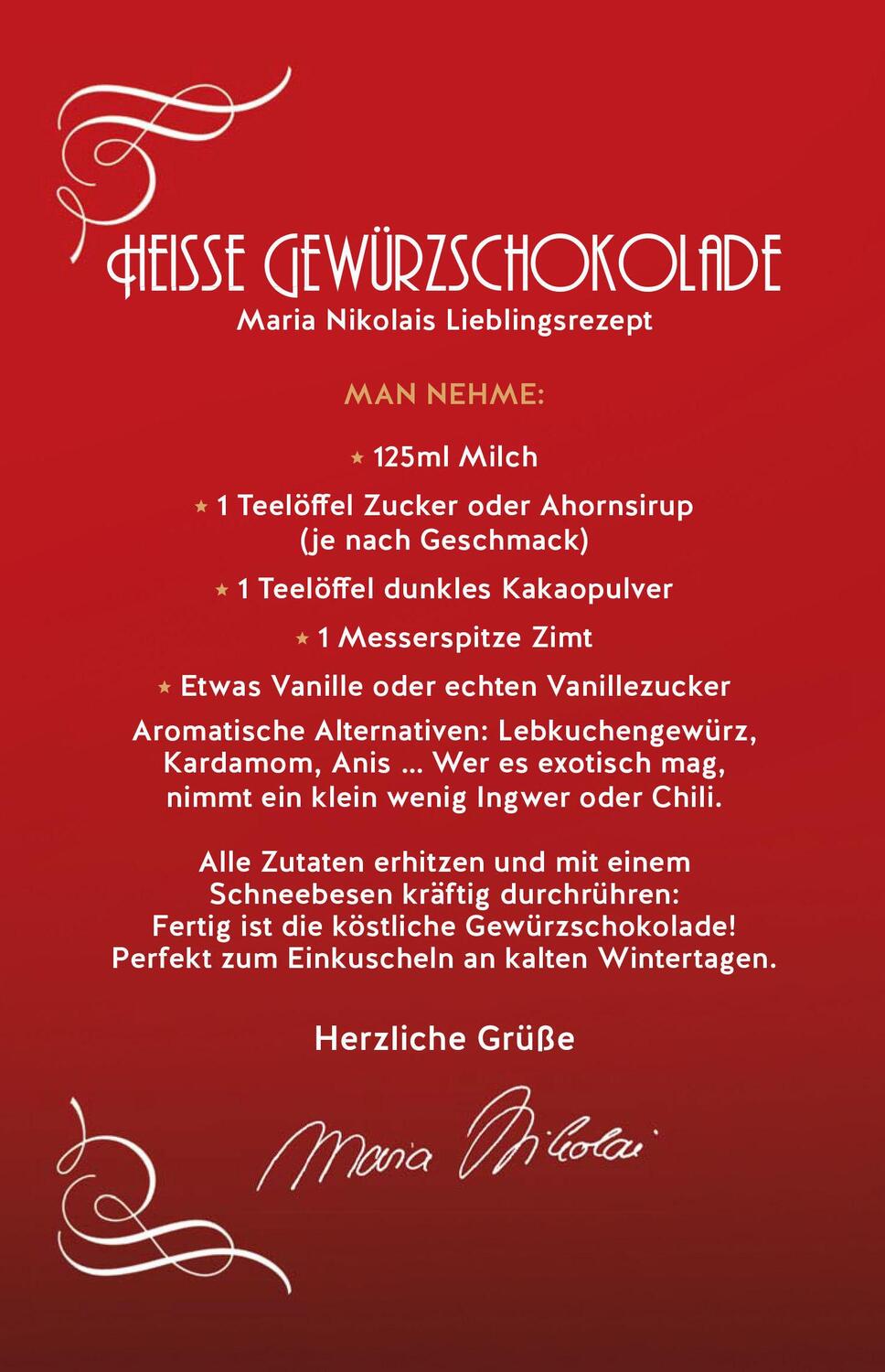 Bild: 9783328103226 | Die Schokoladenvilla | Roman - Der Bestseller | Maria Nikolai | Buch