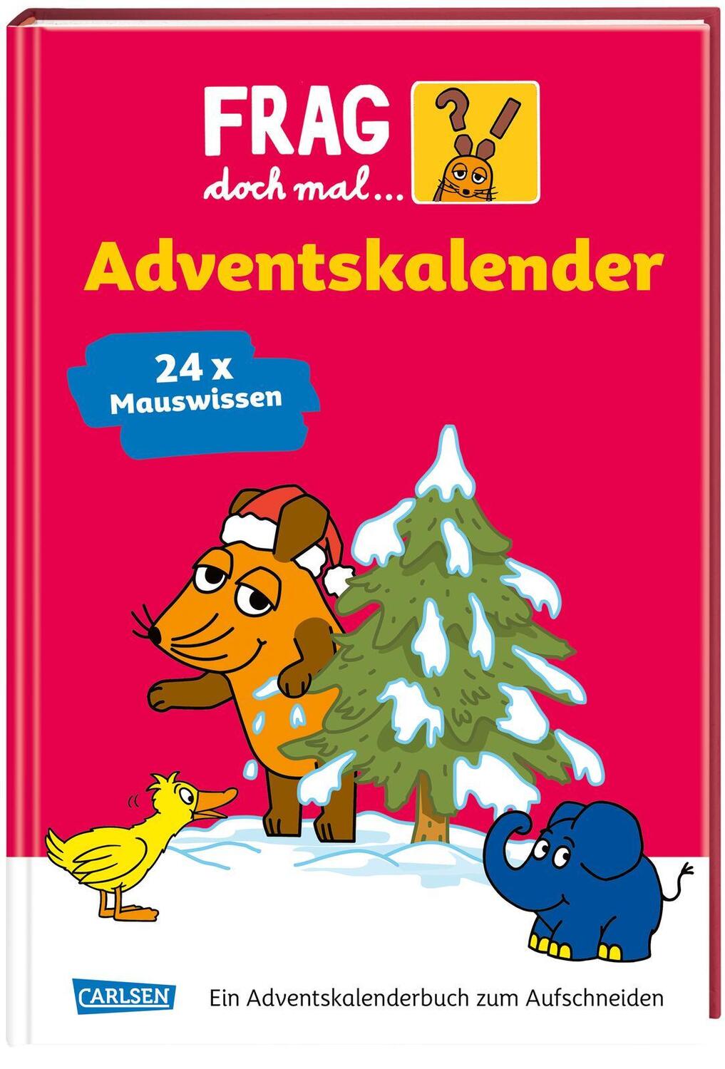 Cover: 9783830320487 | Frag doch mal die Maus - Der Adventskalender 2023 | Buch | 112 S.