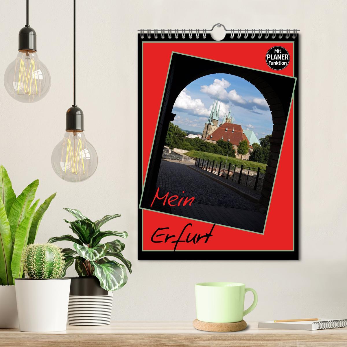 Bild: 9783457017579 | Mein Erfurt (Wandkalender 2025 DIN A4 hoch), CALVENDO Monatskalender