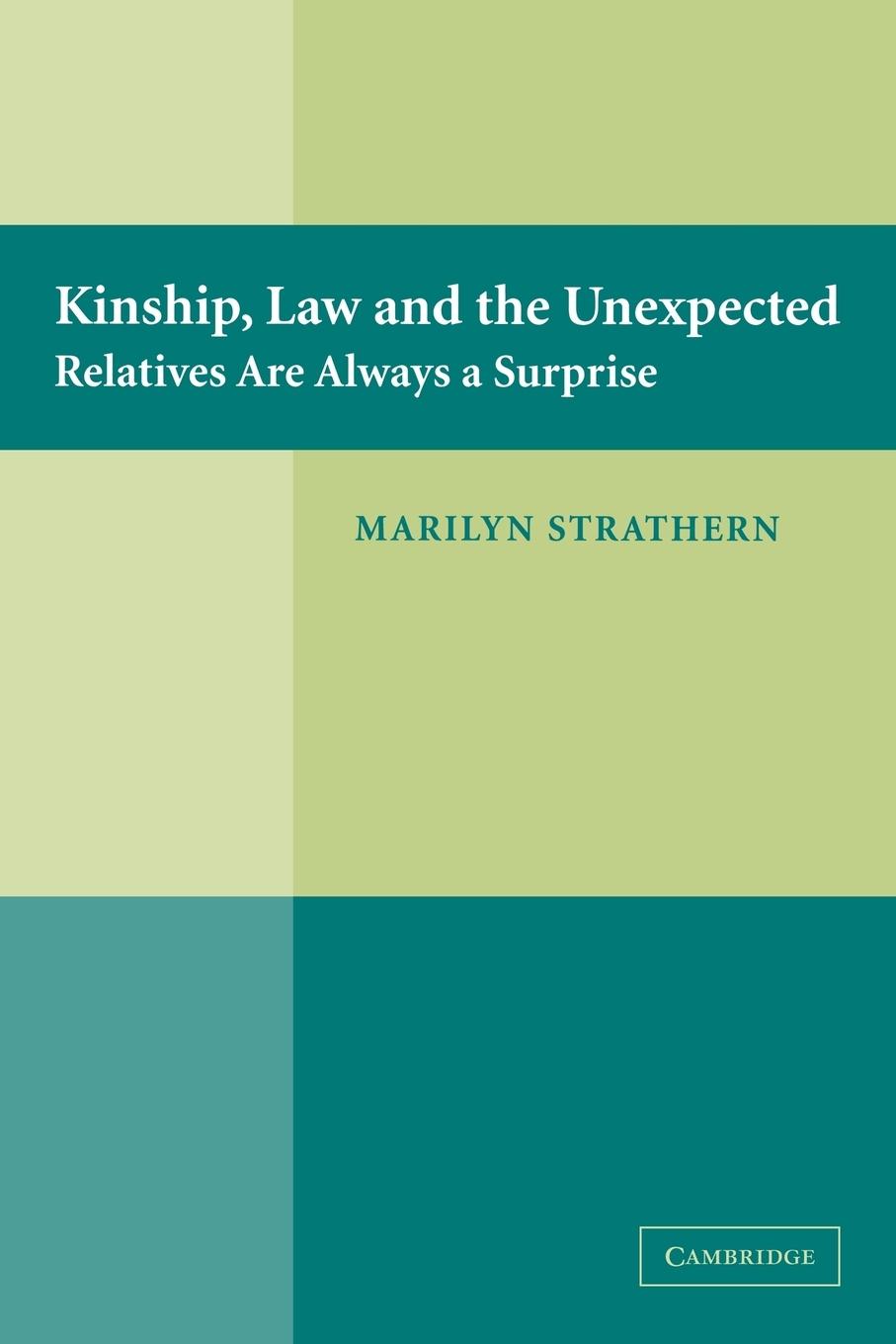 Cover: 9780521615099 | Kinship, Law and the Unexpected | Relatives Are Always a Surprise