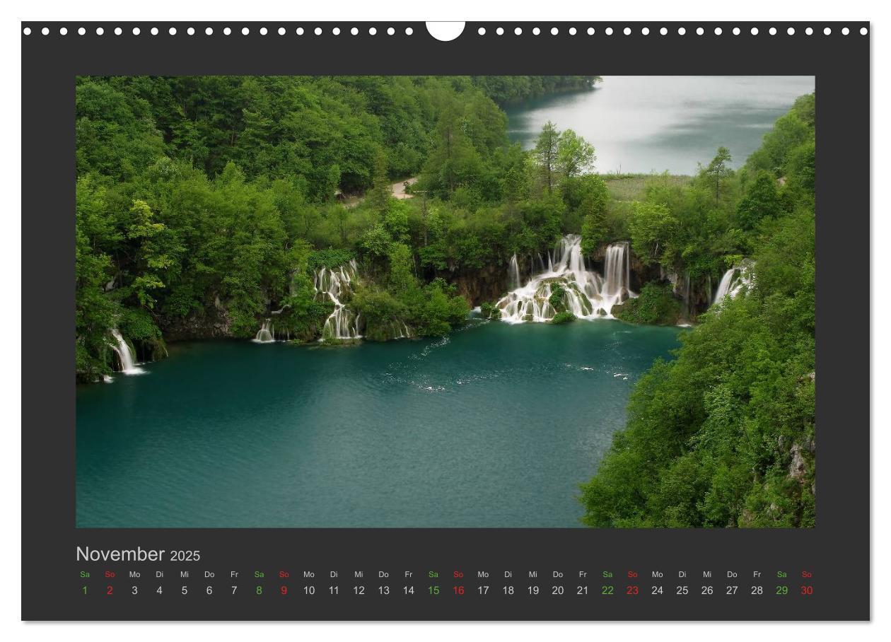 Bild: 9783435838011 | FALLENDE WASSER (Wandkalender 2025 DIN A3 quer), CALVENDO...