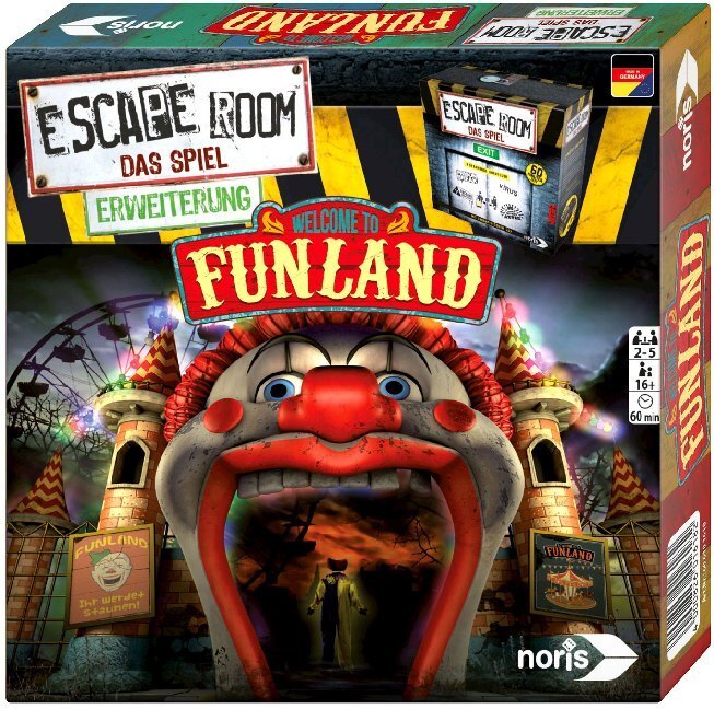 Cover: 4000826016182 | Escape Room, Funland (Spiel-Zubehör) | Erweiterung | Spiel | 606101618