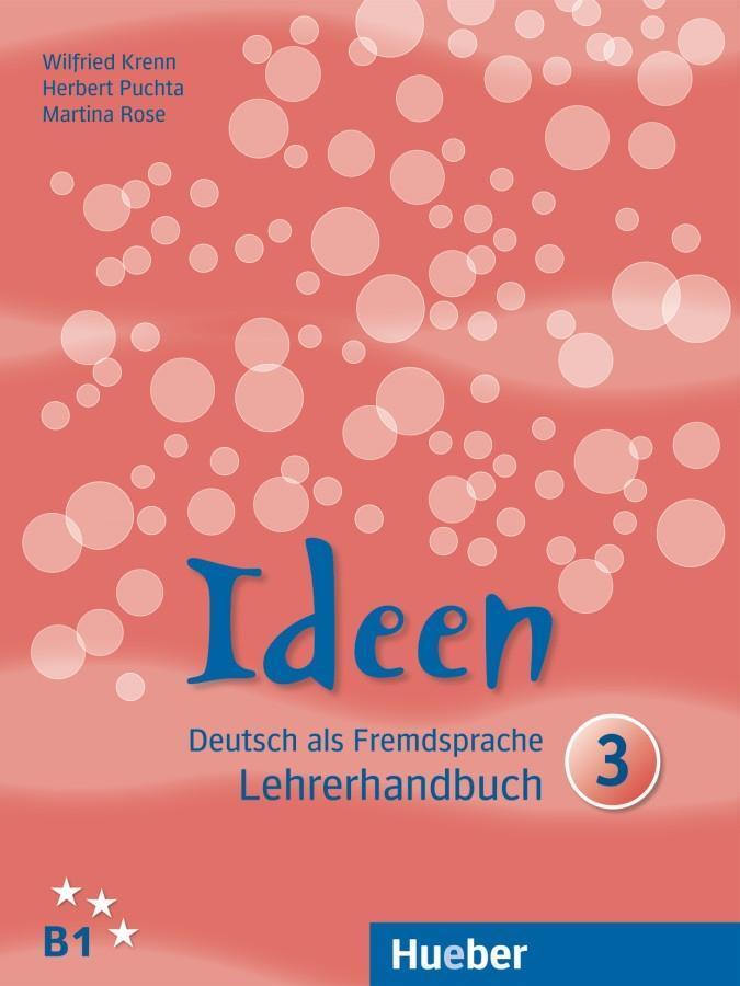 Cover: 9783190218257 | Ideen 3 | Deutsch als Fremdsprache - B1, Lehrerhandbuch, Ideen | Krenn