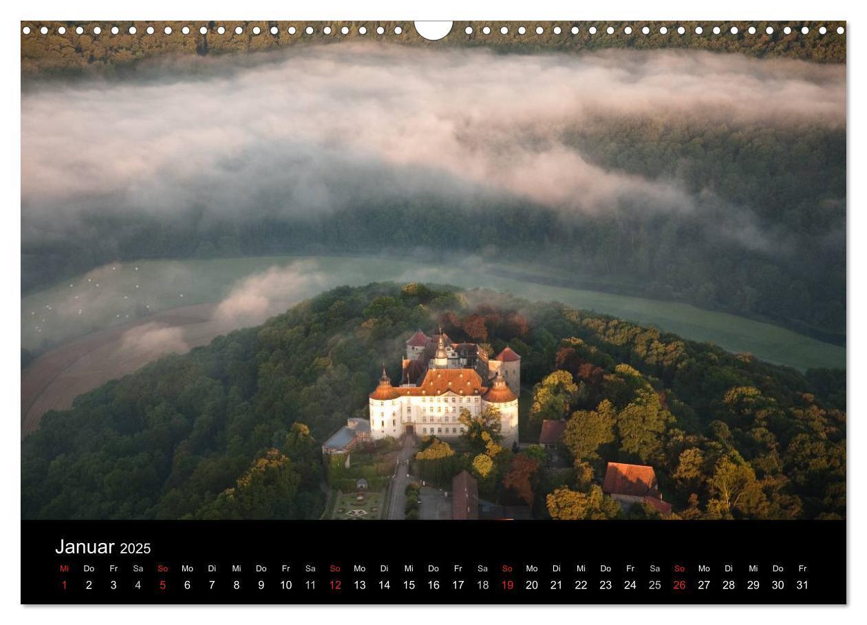 Bild: 9783435633104 | Hohenlohe von oben (Wandkalender 2025 DIN A3 quer), CALVENDO...