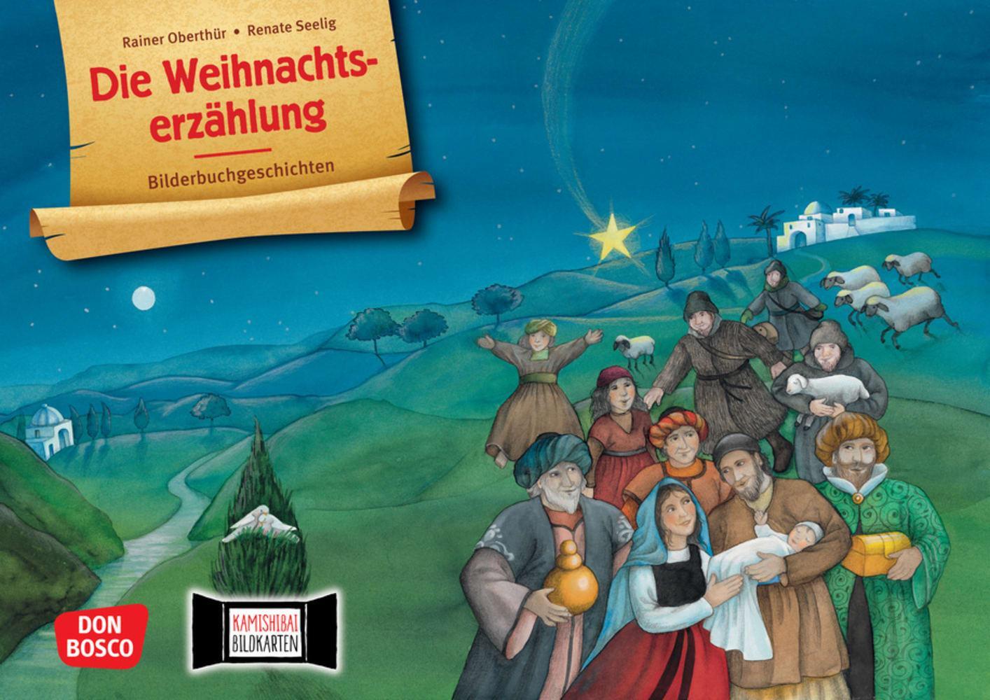Cover: 4260179515057 | Die Weihnachtserzählung. Kamishibai Bildkartenset. | Rainer Oberthür