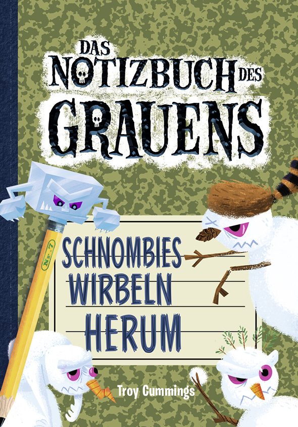 Cover: 9783947188956 | Notizbuch des Grauens - Schnombies wirbeln herum | Troy Cummings