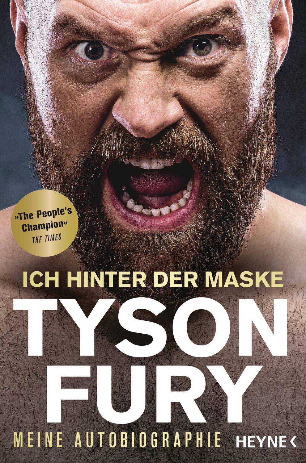 Cover: 9783453605701 | Ich hinter der Maske | Meine Autobiographie | Tyson Fury | Taschenbuch