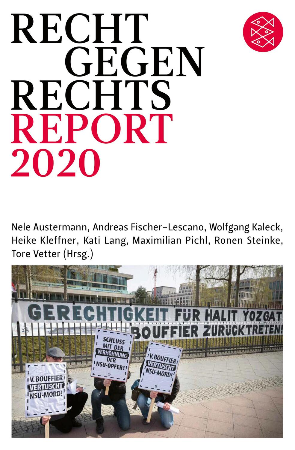 Cover: 9783596002504 | Recht gegen rechts | Report 2020 | Nele Austermann (u. a.) | Buch
