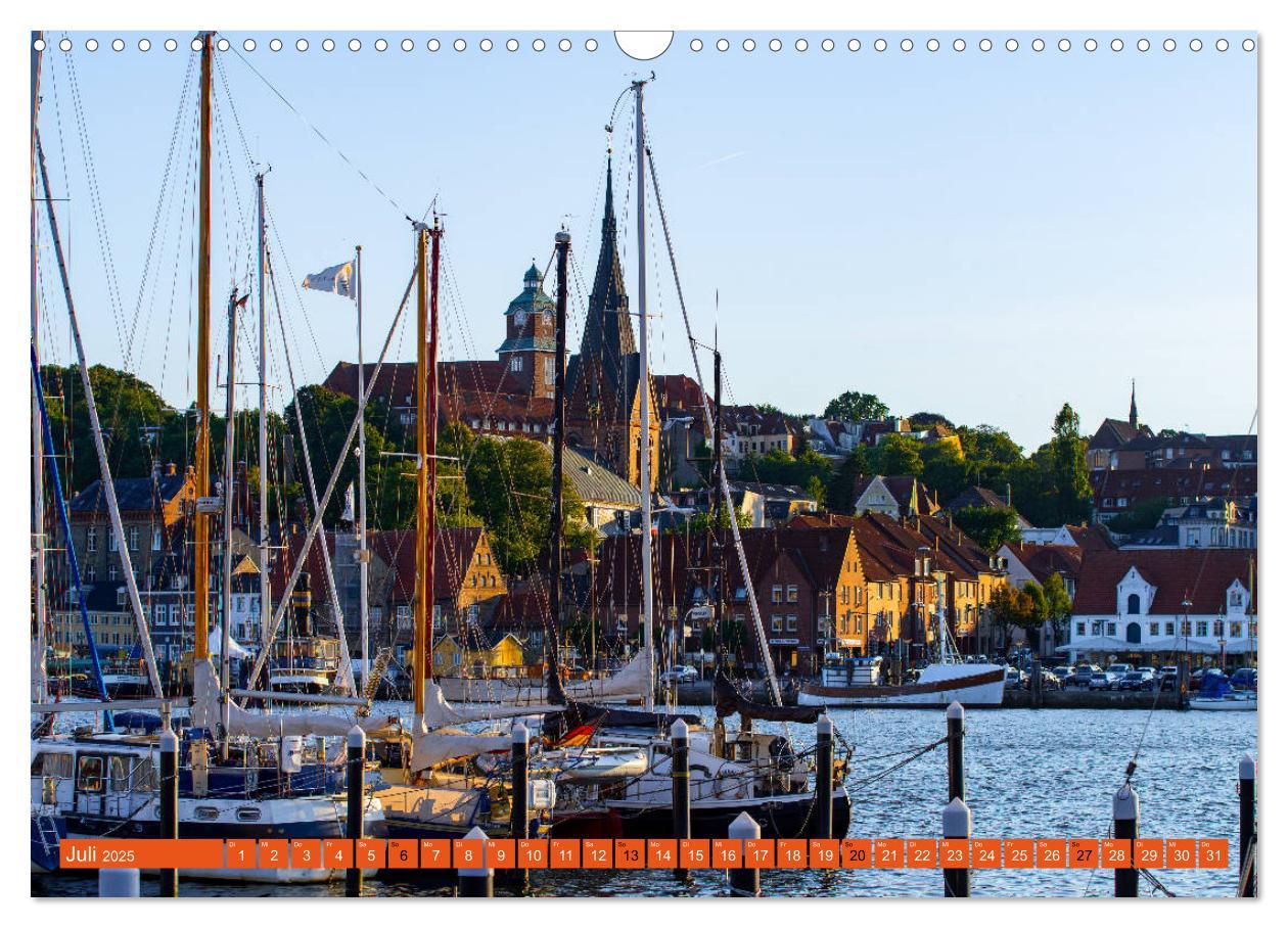 Bild: 9783435297023 | Ostseereise - Flensburg (Wandkalender 2025 DIN A3 quer), CALVENDO...