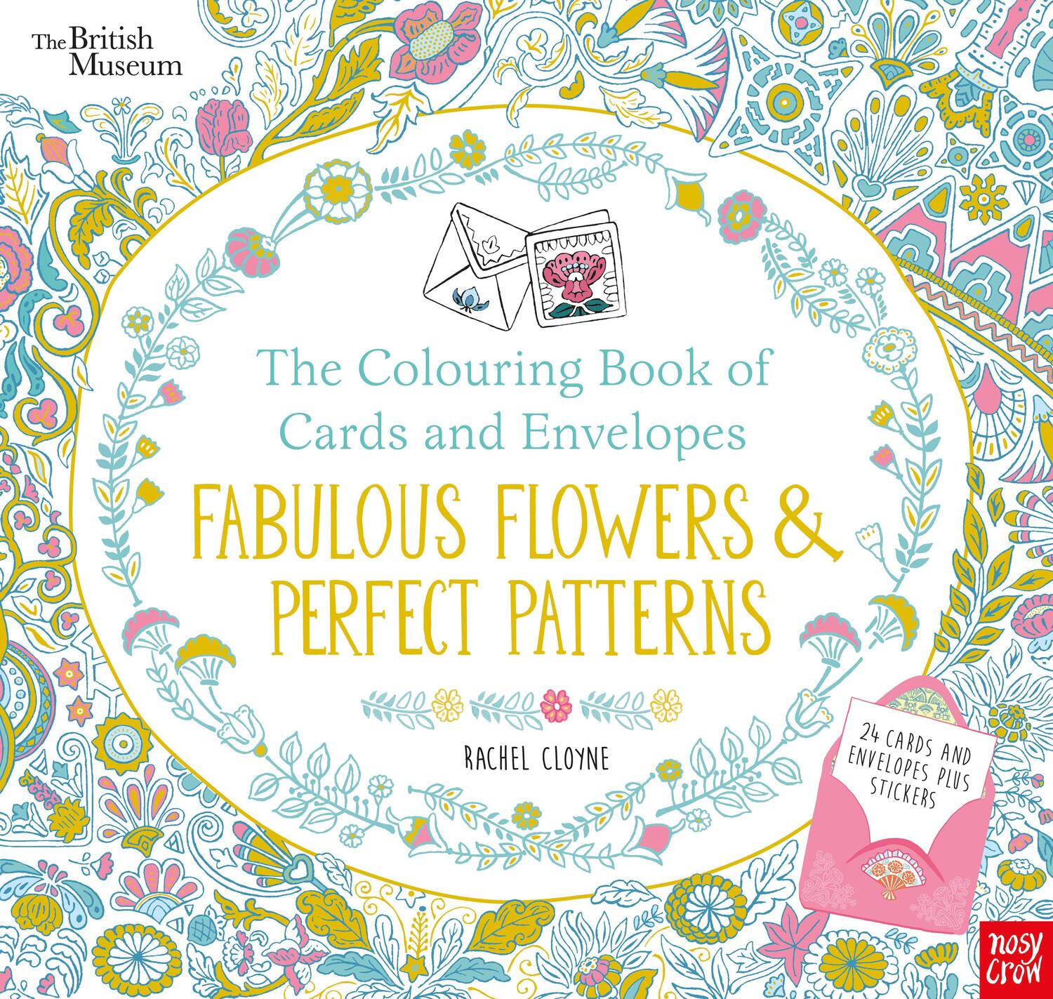 Cover: 9780857638625 | British Museum: The Colouring Book of Cards and Envelopes: Fabulous...