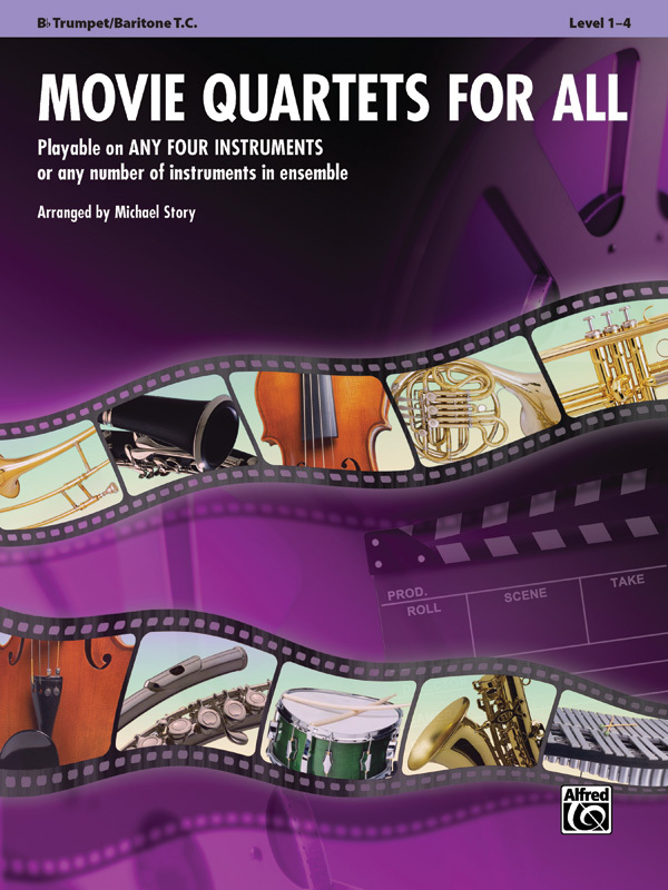 Cover: 38081373393 | Movie Quartets for All | Alfred Music Publications | EAN 0038081373393