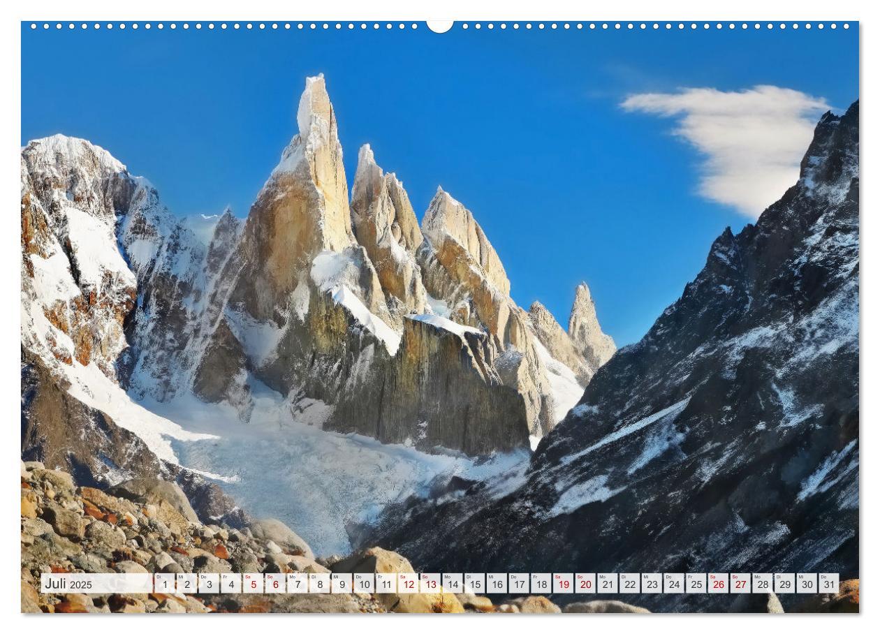 Bild: 9783383869877 | Berge - Die schönsten Gipfel der Welt (Wandkalender 2025 DIN A2...