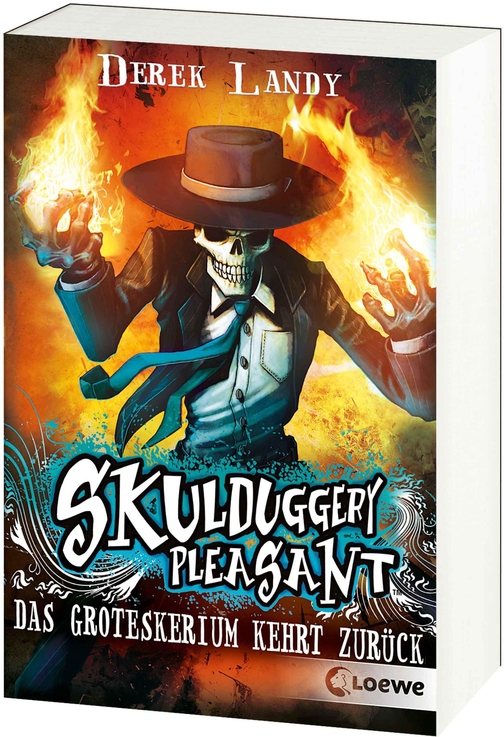 Cover: 9783785573631 | Skulduggery Pleasant 02. Das Groteskerium kehrt zurück | Derek Landy