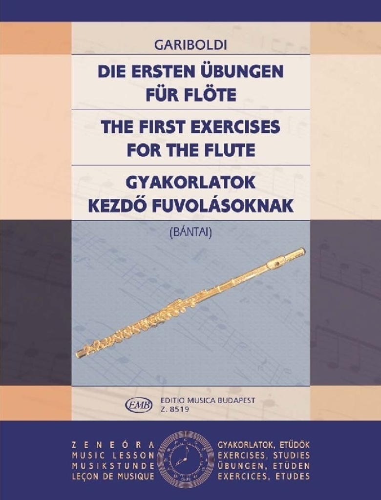 Cover: 9790080085196 | Die ersten Übungen für Flöte | The First Exercises for Flute