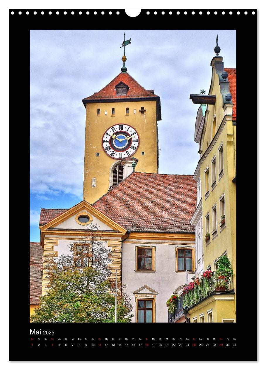 Bild: 9783457029954 | Gassen und Türme in Regensburg (Wandkalender 2025 DIN A3 hoch),...