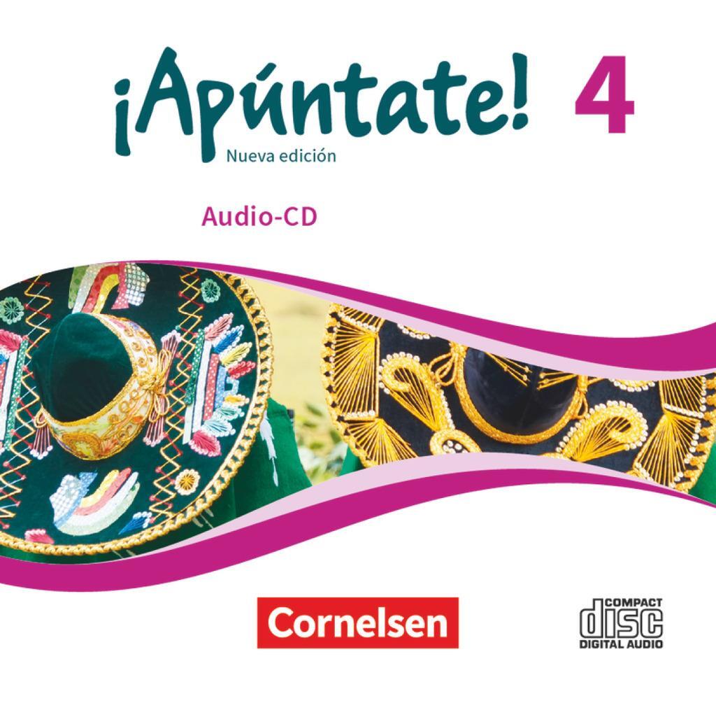 Cover: 9783061212186 | ¡Apúntate! - Band 4 - Audio-CD | Audio-CD | ¡Apúntate! - Nueva edición