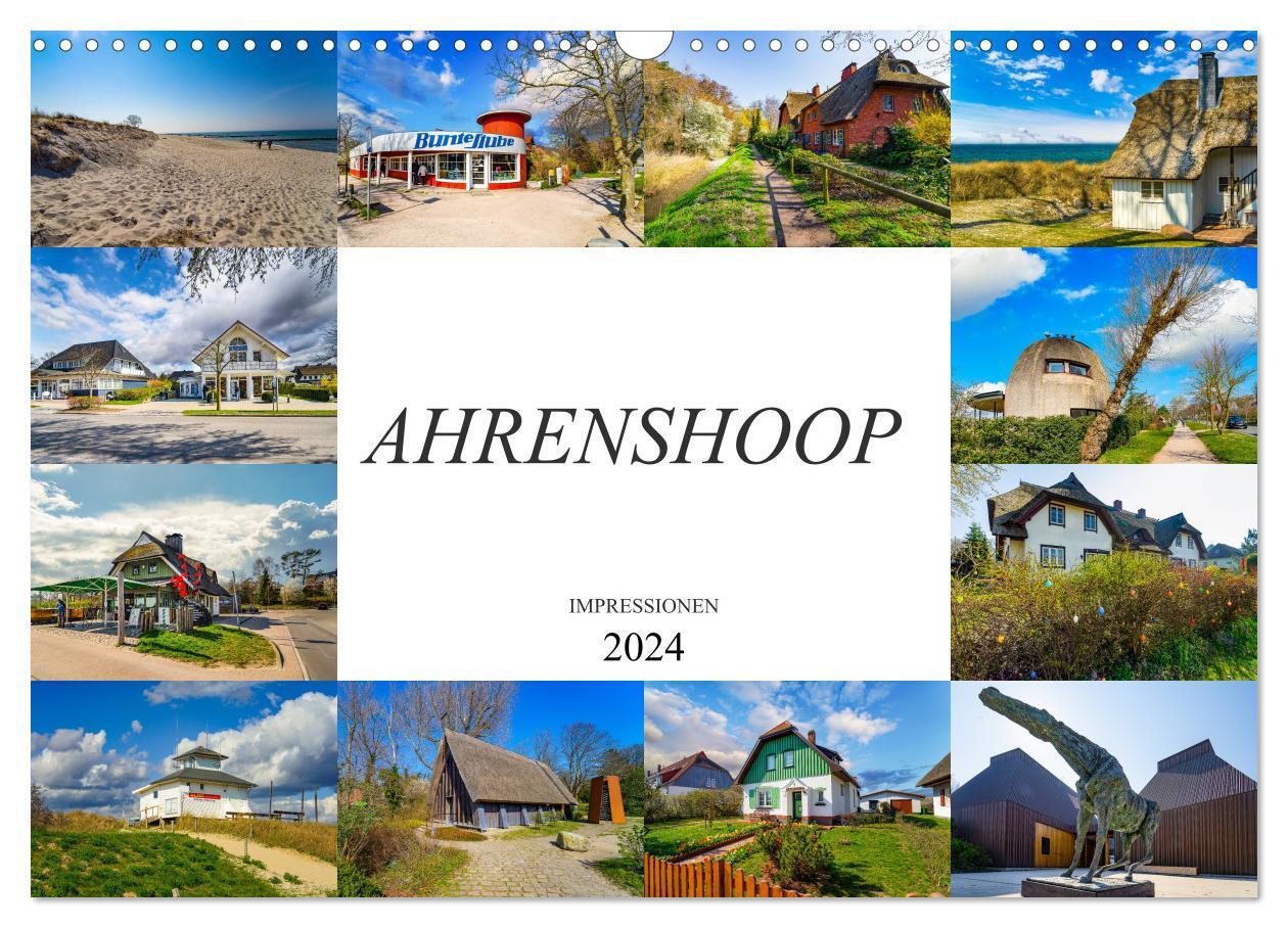 Cover: 9783383010750 | Ahrenshoop Impressionen (Wandkalender 2024 DIN A3 quer), CALVENDO...