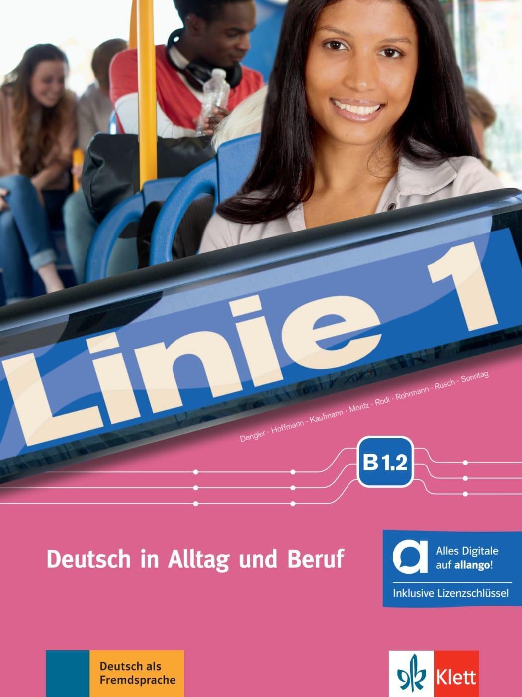 Cover: 9783126072977 | Linie 1 B1.2 - Hybride Ausgabe allango. Kurs- und Übungsbuch mit...