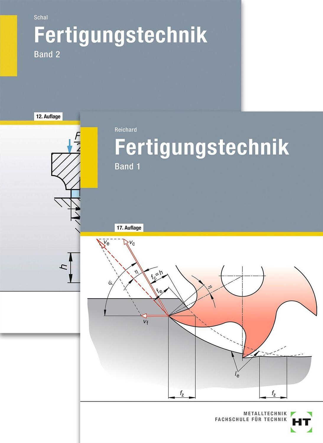 Cover: 9783582023100 | Paketangebot Fertigungstechnik Band 1 und 2 | Lothar Landt (u. a.)