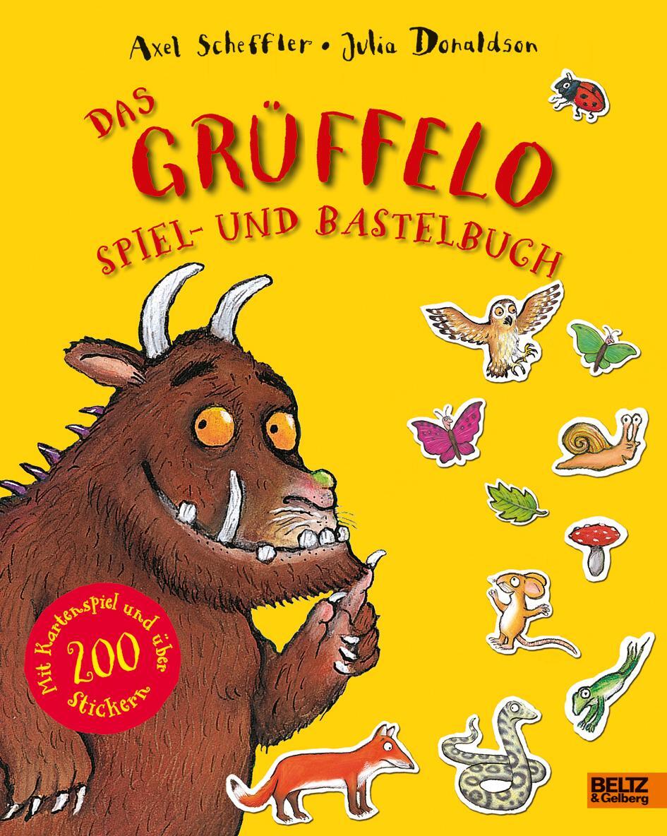 Cover: 9783407820693 | Der Grüffelo. Das Grüffelo Spiel- und Bastelbuch | Scheffler (u. a.)