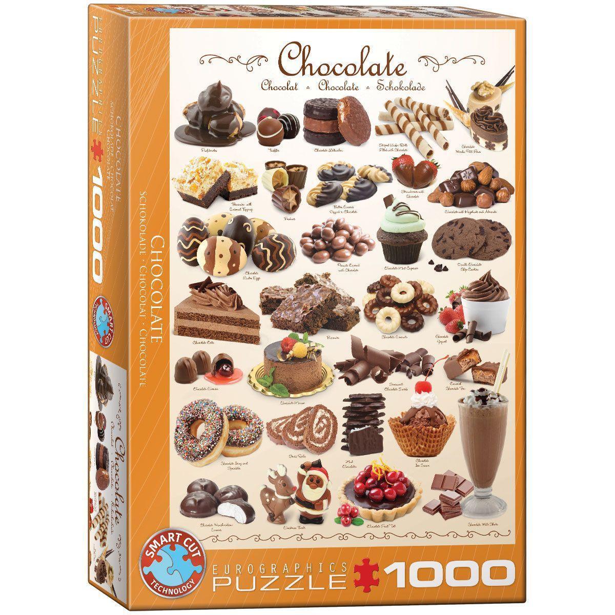 Cover: 628136604116 | Schokolade 1000 Teile | Spiel | Deutsch | 2021 | Eurographics s.r.o