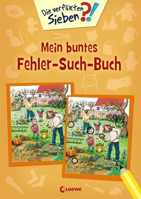 Cover: 9783785586624 | Die verflixten Sieben - Mein buntes Fehler-Such-Buch | Rätseln (u. a.)