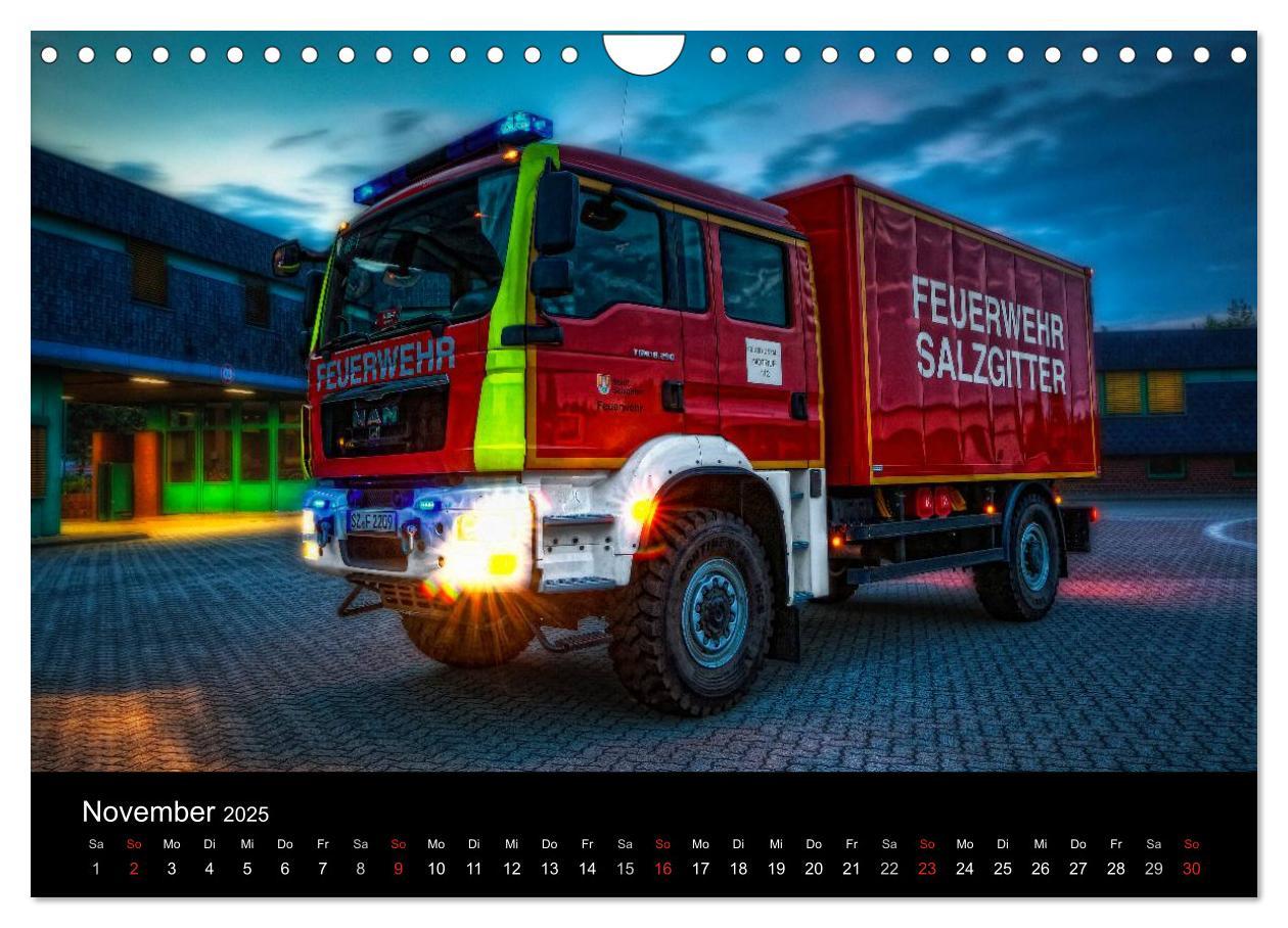 Bild: 9783435751068 | Berufsfeuerwehr Salzgitter (Wandkalender 2025 DIN A4 quer),...