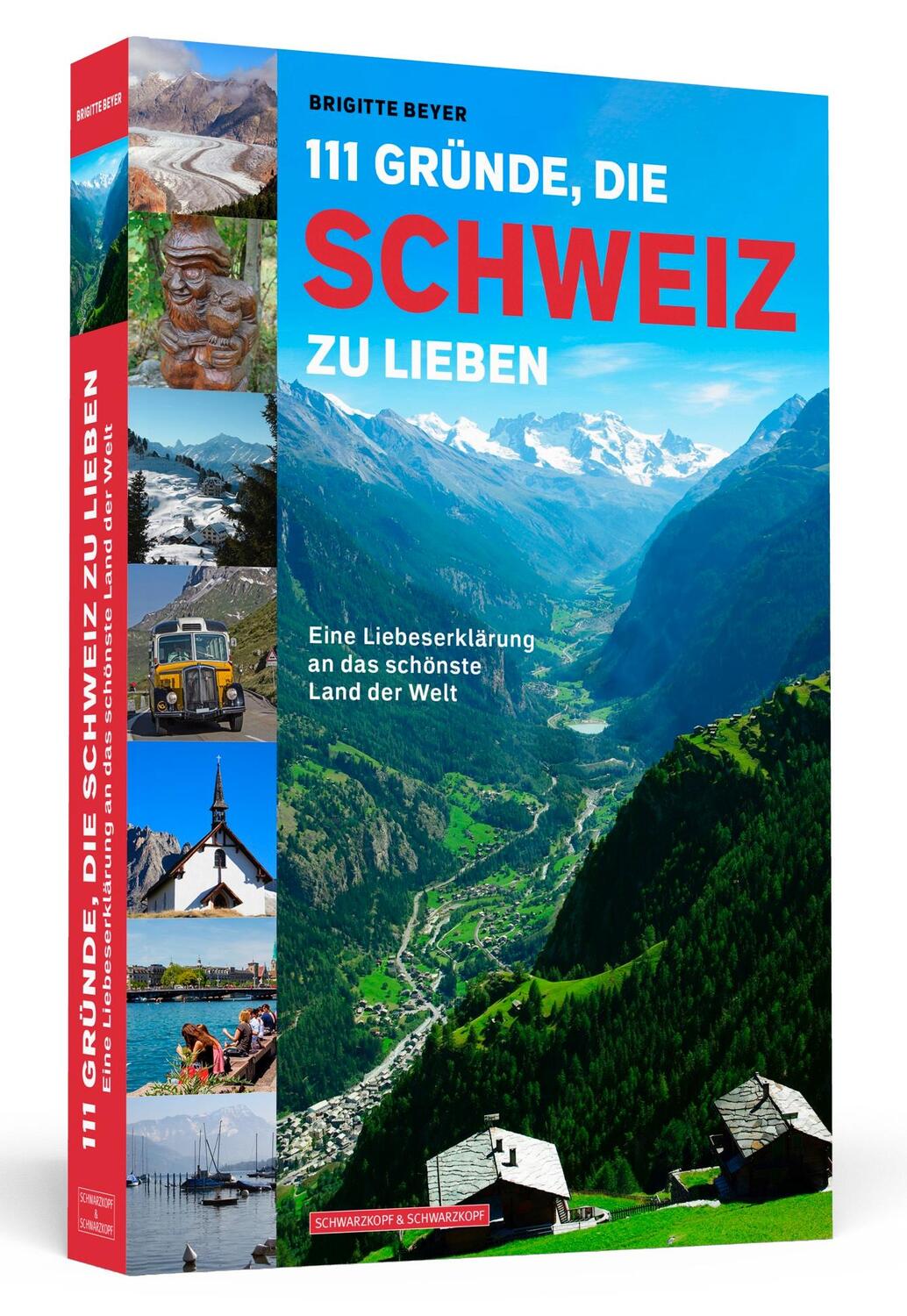 Cover: 9783862657469 | 111 Gründe, die Schweiz zu lieben | Brigitte Beyer | Taschenbuch