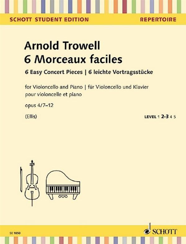 Cover: 9790001204835 | 6 Morceaux faciles | Arnold Trowell | Broschüre | Buch | Deutsch