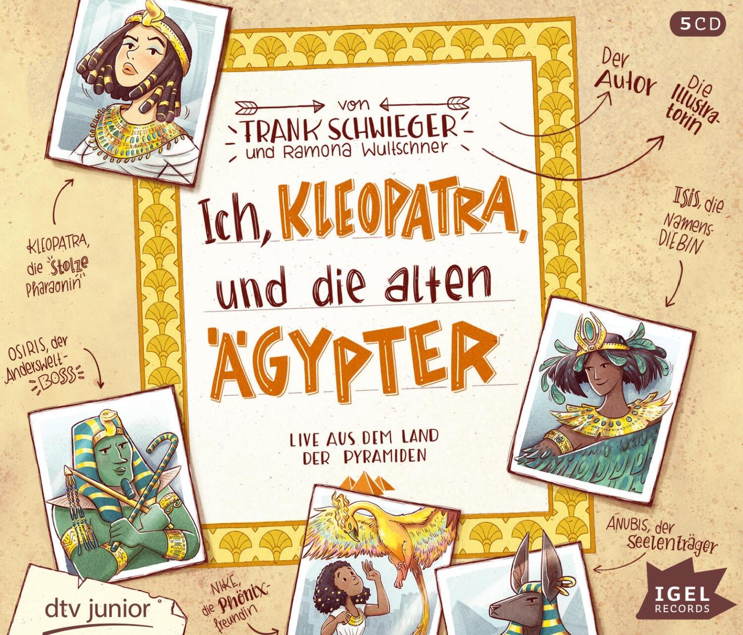 Cover: 9783731312888 | Ich, Kleopatra, und die alten Ägypter | Frank Schwieger | Audio-CD