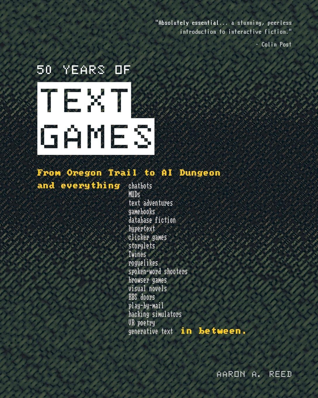 Cover: 9798985966114 | 50 Years of Text Games | From Oregon Trail to AI Dungeon | Reed | Buch