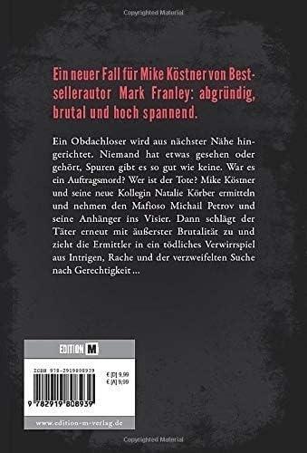 Rückseite: 9782919808939 | Karla | Mark Franley | Taschenbuch | Ein Mike-Köstner-Thriller | 2019