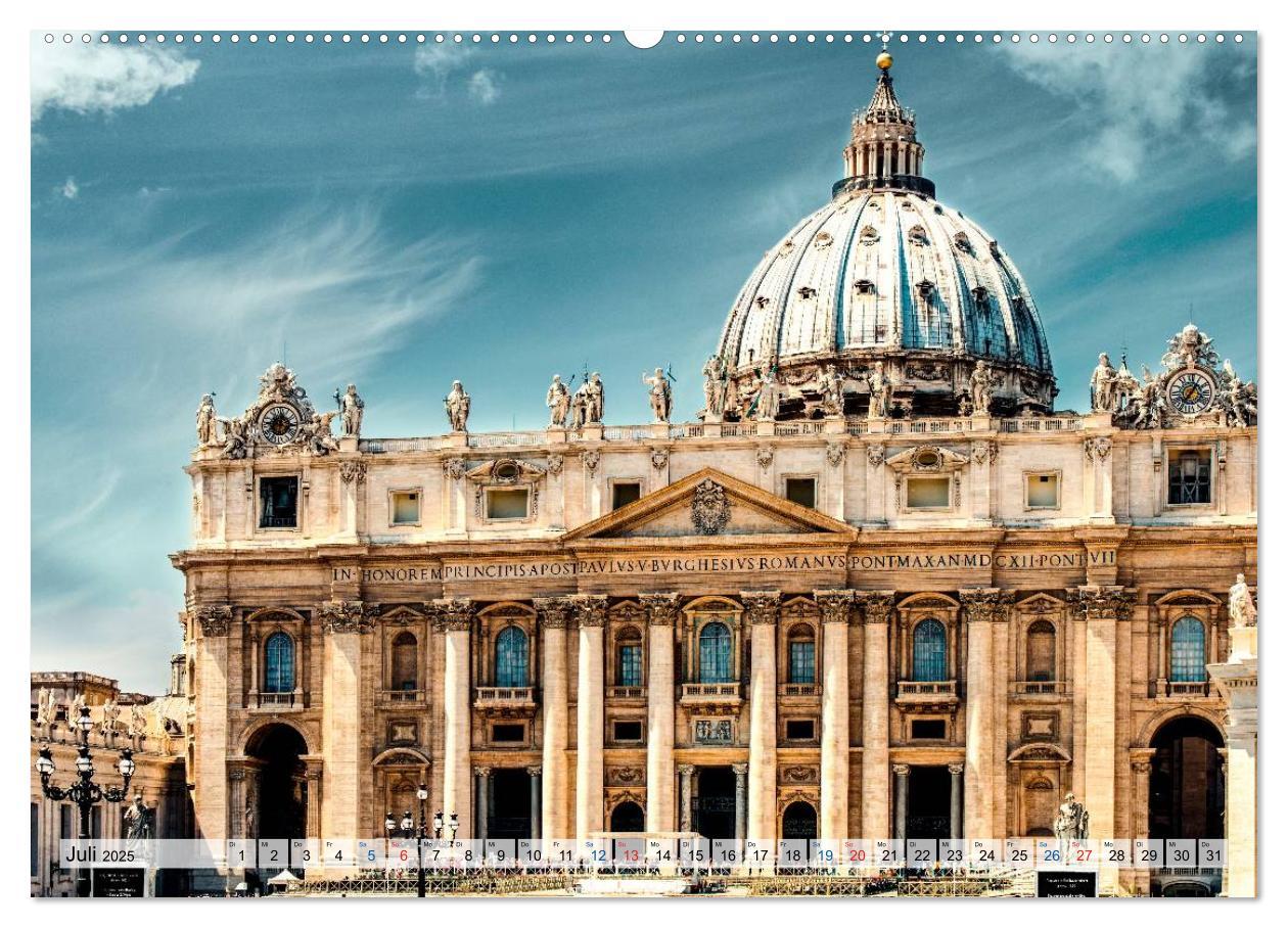 Bild: 9783435462407 | Roma (Wandkalender 2025 DIN A2 quer), CALVENDO Monatskalender | 2025