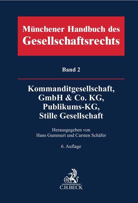 Cover: 9783406805622 | Münchener Handbuch des Gesellschaftsrechts Bd. 2:...