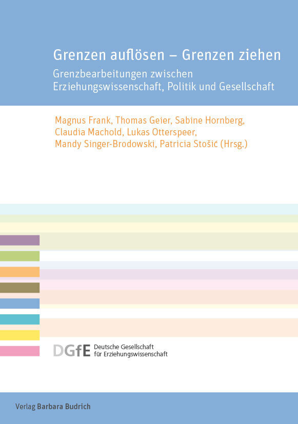 Cover: 9783847426257 | Grenzen auflösen - Grenzen ziehen | Magnus Frank (u. a.) | Taschenbuch