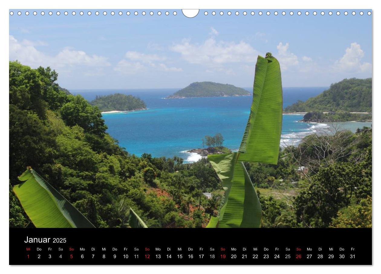 Bild: 9783435763122 | Seychellen (Wandkalender 2025 DIN A3 quer), CALVENDO Monatskalender