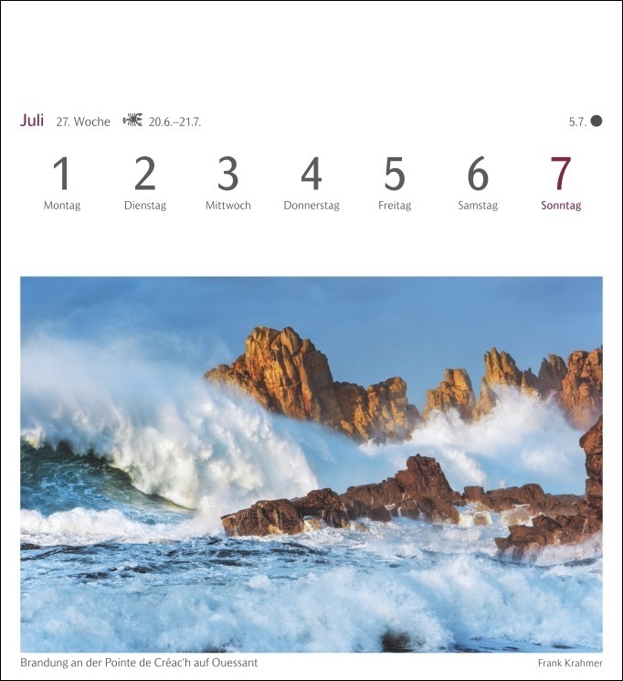 Bild: 9783840031175 | Am Wasser Postkartenkalender 2024. Kalender im Postkarten-Format...