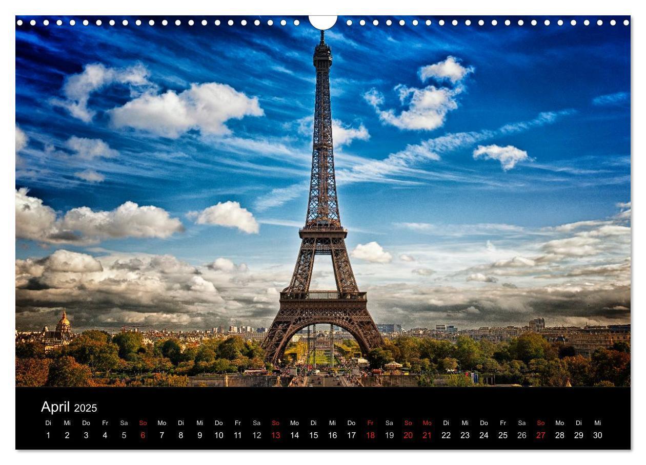 Bild: 9783435765898 | Paris - Impressionen einer Weltstadt (Wandkalender 2025 DIN A3...