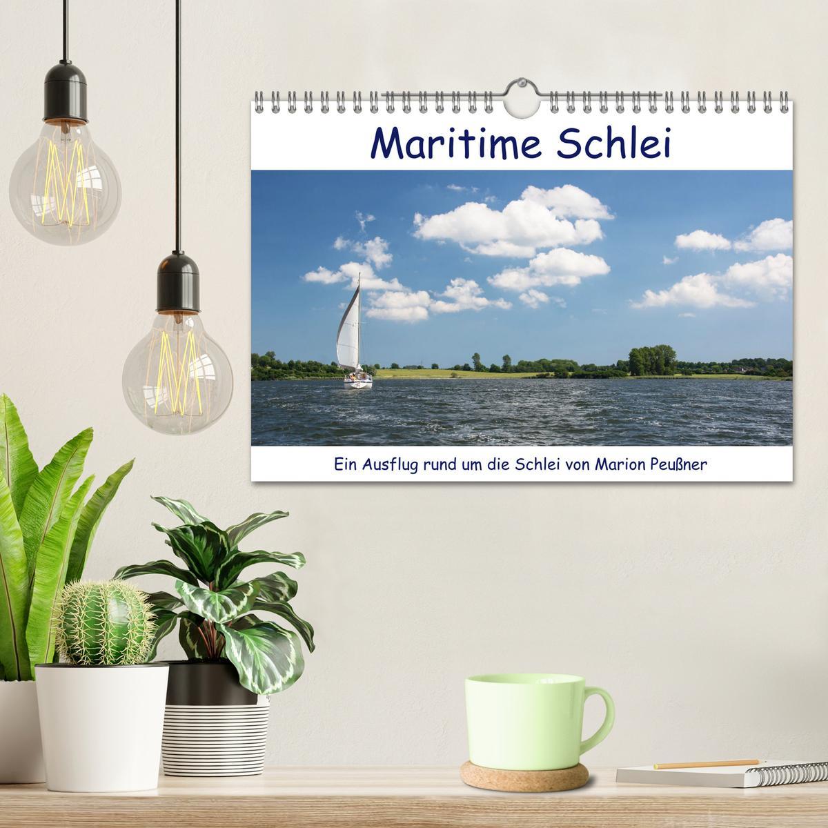 Bild: 9783435083015 | Maritime Schlei (Wandkalender 2025 DIN A4 quer), CALVENDO...