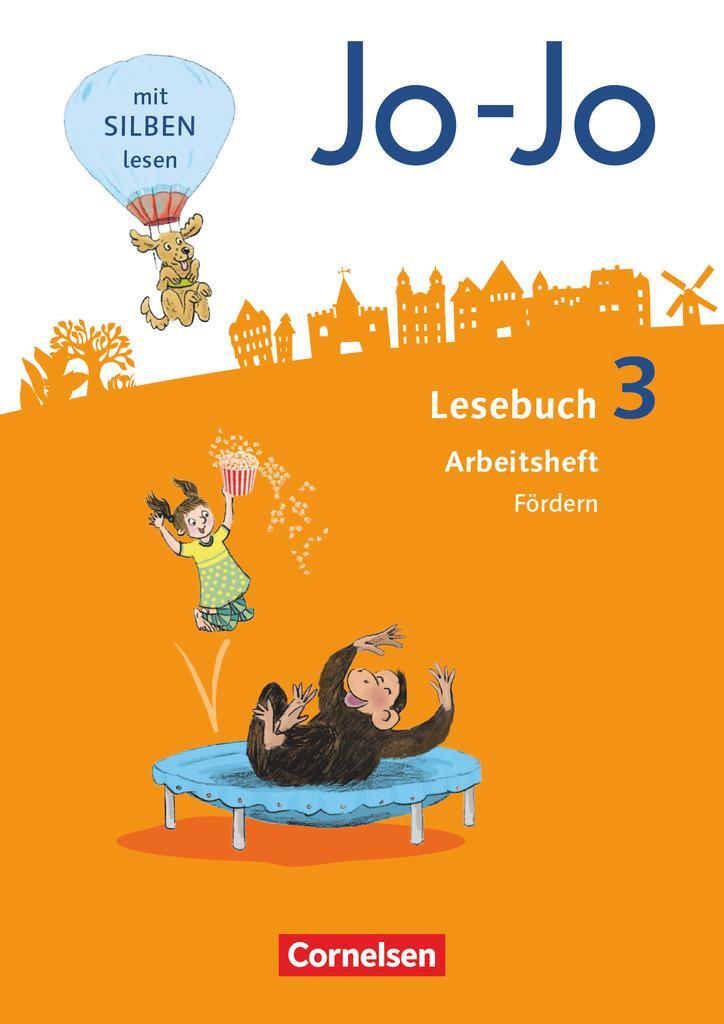 Cover: 9783060808366 | Jo-Jo Lesebuch 3. Schuljahr - Allgemeine Ausgabe - Arbeitsheft Fördern