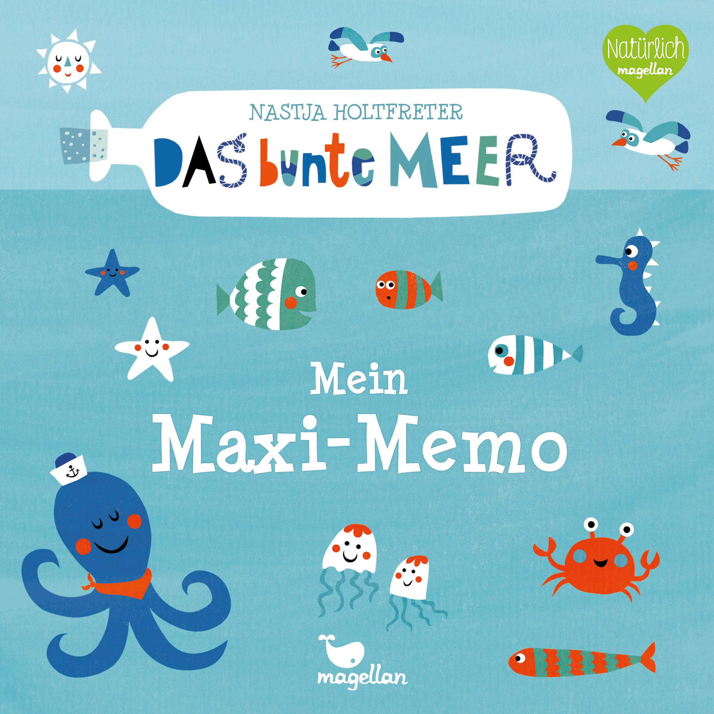 Cover: 4280000943040 | Das bunte Meer - Mein Maxi-Memo | Spiel | Bunte Welt | Deutsch | 2015