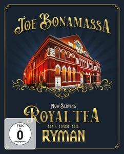 Cover: 810020504484 | Now Serving: Royal Tea Live From The Ryman (DVD) | Joe Bonamassa | DVD