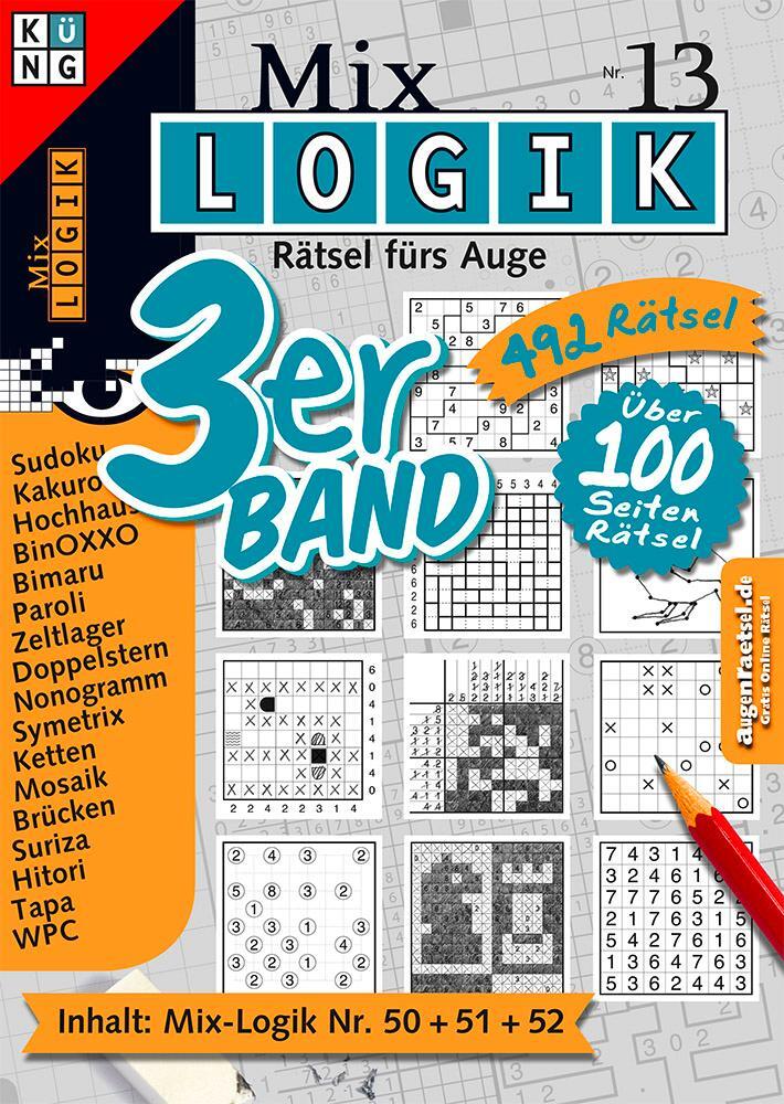 Cover: 9783906238685 | Mix Logik 3er-Band Nr. 13 | Taschenbuch | Mix Logik 3er-Band | Deutsch