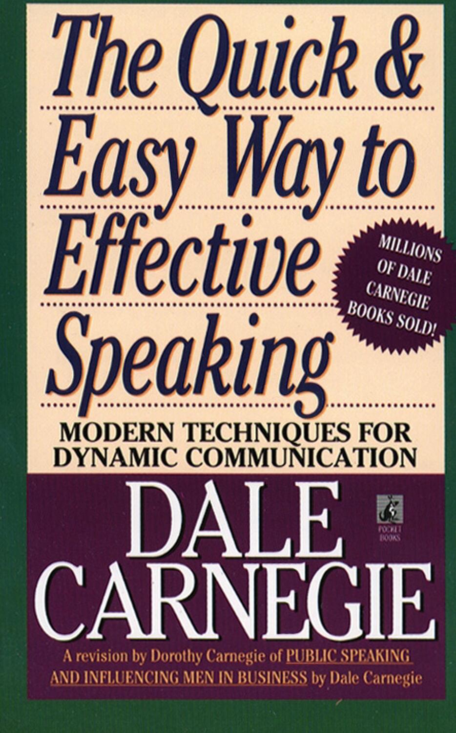 Cover: 9780671724009 | The Quick and Easy Way to Effective Speaking | Carnegie (u. a.) | Buch